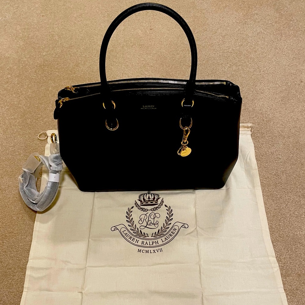 Authentic! Ralph Lauren tote purse. Brand new!!!